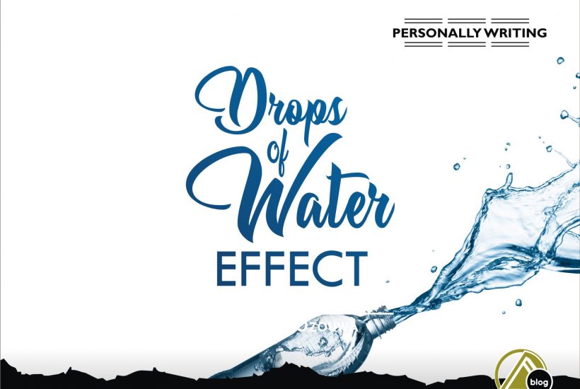 THE DROPS OF WATER EFFECT