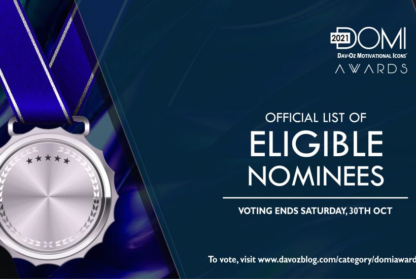OFFICIAL LIST OF ELIGIBLE NOMINEES FOR THE 2021 DOMIs VOTING CATEGORY